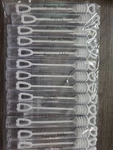 White Wedding Bubbles Wands - 20 Count W/ Mini Thank You Tags!. Fixed Price $10.00.