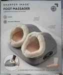 Sharper Image Foot Massager Vibrating With Heat Warmer-slipper. Fixed Price $40.00.