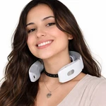 Ems Neck Massager Heated Cervical Pain Relief Pulse Shoulder Relax Usb Recharge. Fixed Price $14.99.