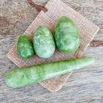 Yoni Eggs Set Massage Wand, Nephrite Jade, Rose Quartz, Opalite Kit. Fixed Price $45.00.