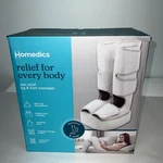 Homedics Deep Kneading Shiatsu Leg Foot Massager Full Calf-to-toe Mint. Fixed Price $115.00.