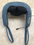 Amazon Basics Shiatsu Heated Neck Shoulder Back Massager Blue Deep Kneading. Fixed Price $65.00.