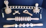 Wood Therapy Vivacious Tools Lymphatic Massager 7-PIECE Set For Body New. Fixed Price $70.00.
