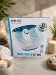 Homedics Bubble Mate Foot Spa Massager Pedicure Bath Heat Feat New Box. Fixed Price $38.00.