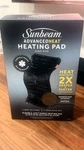 Sunbeam Advanced Heat* Heating Pad* King Size* 12" X 24". Has Four (4) Settings*. Fixed Price $50.00.