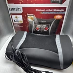 Homedics Shiatsu Lumbar Massager W/heat BKK-200 In Box Used Once Tested. Fixed Price $19.68.