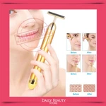 24K Beauty Energy Gold Bar Face Roller Massager Vibration Anti-aging Wrinkle. Fixed Price $9.94.