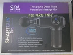 Spa Sciences Smartgun Pro Therapetuic Deep Tissue Massage Cordless For Parts. Fixed Price $10.00.