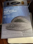 Mahli Massaging Foot Warmer New Box With Ulta-soft Microplush. Fixed Price $5.00.