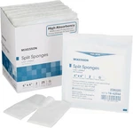 Mckesson Split Sponges High Absorbency, 6-PLY Sterile, I.v. And Tracheostomy Dr. Fixed Price $18.99.