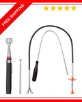 4 Pack Telescoping Magnetic Pickup Tool Set Flexible Grabber Claw Retriever...... Fixed Price $13.59.