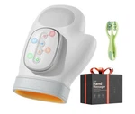 Wux Hand Massager W/ Heat Compression Relief, 3 Massage, 4 Temps, 5. Fixed Price $44.99.