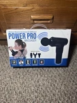 Power Pro Massager, 6 Speeds, 3900 Rpm, 4 Attachment Heads, New In Box. Fixed Price $19.99.
