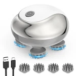 Oria Electric Scalp Massager, Handheld Pet For Dogs Silver White. Fixed Price $28.74.
