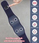 Adiupul Back Massager Belt Light Therapy, 5 Heating Levels K212 - Blue. Fixed Price $62.70.