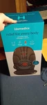 Homedics Portable Back Massage Cushion Black Heat Vibration Customizable. Fixed Price $26.50.