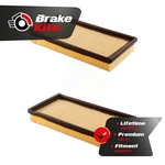 Engine Air Filter (2 Pack) For 1992-2004 Chevrolet S10 2.2L 4.3L. Fixed Price $20.00.