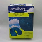 Travel Smart By Conair Inflatable Fleece Neck Pillow Blue. Fixed Price $9.99.