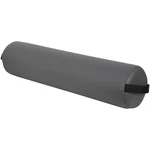 Cool Grey Round Bolster Pillow 6X26 Inch High Density Foam Massage Support. Fixed Price $38.29.