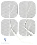8 Square Replacement Electrode Pads For Bluestone Tens Pulse Massager M010031. Fixed Price $12.79.