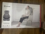 Comfier Back Massager Kneading Shiatsu Spot Heat Vibration Head Rest CF-2506. Fixed Price $50.00.