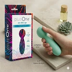 New Plus Travel Wand- 10 Vibration Modes, Teal Silicone Massager + Batteries. Fixed Price $14.99.