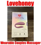 Lovehoney Mon Ami Wearable Couple's Massager Purple We-vibe. Fixed Price $34.99.
