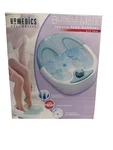 Homedics Foot Bath Spa Massager Heating Bubble & Relax Pedicure BB-50 Nob. Fixed Price $27.99.