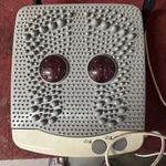 Deluxe Vibrating Electric Foot Massager Infrared Heat Model YS-322. Fixed Price $46.99.