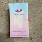 Self + Jimmyjane Vibrating Finger Massager Easy Grip Waterproof Safe Silicone. Fixed Price $17.00.