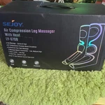 Sejoy Air Compression Massager Heated Remote LY-670B Legs Calves Feet. Fixed Price $80.00.