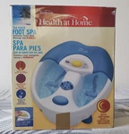 Sunbeam Health Home Foot Spa With Heat Massage Soothing. Fixed Price $29.99.