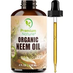 Pure Cold Pressed Neem Oil For Skin, Hair, Massage & Indoor Plants - 4 Oz. Fixed Price $21.61.