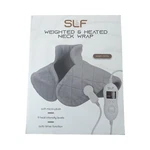 Bbo Slf Weighted & Heated Neck Wrap 2.14 Lb Gray 9 Levels Auto Timer, Ob. Fixed Price $12.99.