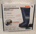 Sharper Image Air Compression Boots Flex Leg Recovery Small/medium 5'- 5'8" Tall. Fixed Price $109.99.