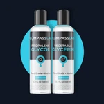 Compass Laboratory Propylene Glycol And Vegetable Glycerin 2 Pack Bundle 500 Ml. Fixed Price $20.00.