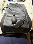 Shiatsu Neck & Shoulders Massage Pillow Heat Deep Kneading Traction R7-1GPB. Fixed Price $24.99.