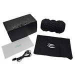 Vibit Vibrating Foam Roller Massage Deep Tissue Muscle Recovery Fasciitis Black. Fixed Price $75.95.