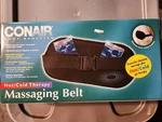 Conair Body Benefits Massaging Belt Heat Or Cold Therapy Adjustable 40" New. Fixed Price $22.99.