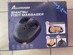 Allyouger Shiatsu Foot Massager Machine Heated Vibrating Air Compression Black. Fixed Price $45.00.