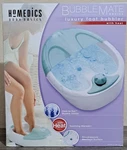 Homedics Mate Luxury Foot Bubbler With Heat Model BB-50 (new). Fixed Price $30.00.