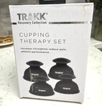 Trakk Athletic Cupping Circulation Pain Therapy New 4PK Set Black. Fixed Price $15.00.