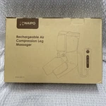 Naipo Air Compression Leg Wraps Model MGF-701. Fixed Price $40.00.