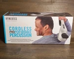 Homedics Cordless Pro Performance Percussion Massager With Rechargeable Battery. Fixed Price $32.99.