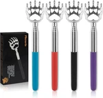 Plazuria (4-PACK) Extendable Back Count (pack Of 1), Black/red/purple/blue. Fixed Price $11.99.