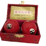 Thy Arts Baoding Balls Chinese Health Massage Exercise Stress - Red Yinya. Fixed Price $11.54.