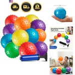 Mini Knobby Balls - Bulk 5 Inch Sensory And Spiky Massage Stress .... Fixed Price $29.38.