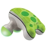 Homedics Ribbiy Mini Handheld Vibration Massager, Green *distressed Pkg. Fixed Price $15.99.