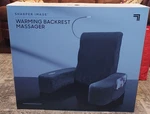 Sharper Image Warming Backrest Massager With Led Reading Light New Open Box. Fixed Price $44.94.