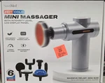 Nuvomed Hot Cold Mini Massager, 6 Heads, Lcd Display, Multispeed, Rechargeable. Fixed Price $69.99.